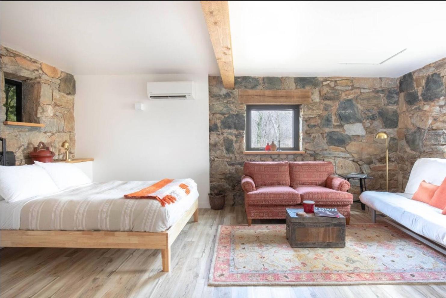 Studio Guest Suite In Forest Cottage Tryon Buitenkant foto